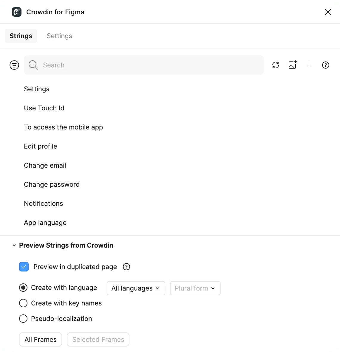Figma Plugin Preview Strings